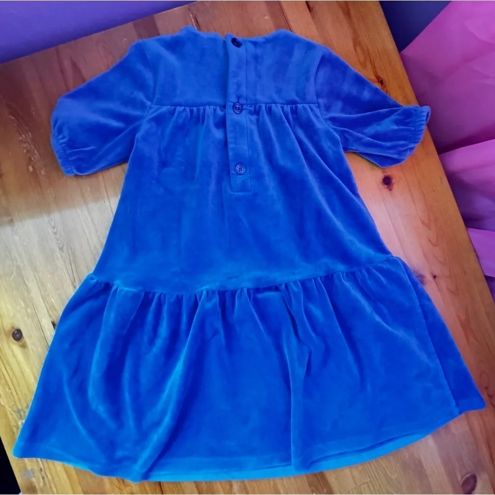 Hanna Anderson velour dress bundle